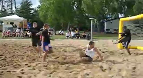Le handball sur sable : pour découvrir cette pratique sportive, vous initier ou même participer, rendez-vous dimanche 1er juillet au parc de la Plage Bleue (Valenton).