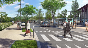 Nouveau virage pour le projet de bus Altival : l'aménagement d'une coulée verte et d’une piste cyclable sont prévus.