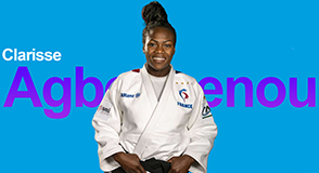 Championne de judo et soutenue par le Département, Clarisse Agbegnenou vient d'être désignée "porte-drapeau" de la délégation française aux JO de Tokyo.