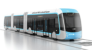 Bi-articulés et 100 % électriques, les nouveaux bus T Zen 5 combineront la performance d’un tramway à la flexibilité d’un bus entre les villes de Paris et Choisy-le-Roi.