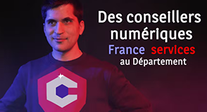 Vous n'êtes pas à l'aise avec les usages du numérique ?  Les conseillers numériques France Services peuvent vous aider et vous rendre plus autonome dans vos démarches en ligne.