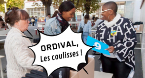 Plus de 16 000 ordival sont distribués chaque année aux élèves val-de-marnais entrant en 6e. Découvrez en BD les coulisses de la distribution au collège Condorcet (Maisons-Alfort), le 23 septembre dernier.