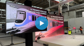 Une étape décisive pour le Grand Paris express et c'est dans le Val-de-Marne que ça se passe : le premier roulage de la ligne 15 sud s'est déroulé ce 28 novembre au centre d'exploitation de Champigny ! Retour en vidéo sur cet événement. 