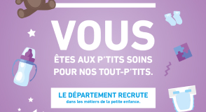 Le Département du Val-de-Marne recrute dans le secteur de la petite enfance, notamment des auxiliaires de puériculture. Vous êtes une ou un professionnel qualifié et vous cherchez un emploi ? Candidatez en ligne dès maintenant !