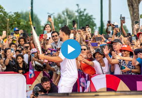 165 000 Spectateurs pour la Flamme olympique