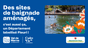 Fra&icirc;chement labellis&eacute; "D&eacute;partement fleuri", le Val-de-Marne offre un cadre de vie unique, avec notamment 4 sites de baignade am&eacute;nag&eacute;s pour profiter pleinement de la Marne. D&eacute;couvrez les actions men&eacute;es en faveur d&rsquo;un environnement pr&eacute;serv&eacute;.