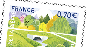 Pour la réouverture de la Bièvre, la Poste sort un timbre en édition limitée !