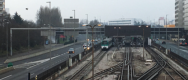 Circulation réduite sur la RD1 à Créteil jusqu’à fin mars 2017 pour remettre en état une passerelle piétonne
