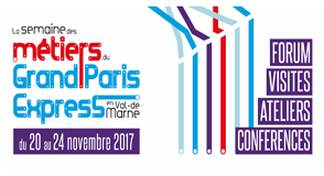 Forums, ateliers, visites… Du 20 au 24 novembre à Choisy-le-Roi, la Cité des métiers et ses partenaires organisent la Semaine des métiers du Grand Paris Express en Val-de-Marne.
